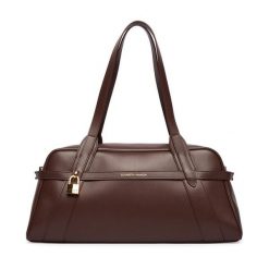 Torebka Elisabetta Franchi. Brązowe torebki do ręki damskie Elisabetta Franchi, bez wzorów, klasyczne, bez dodatków. Za 4,249.00 zł.