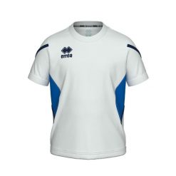 Koszulka dla dzieci Errea Curtis. Białe t-shirty dla chłopców ERREA, bez wzorów, ze skóry, bez ramiączek. Za 189.50 zł.