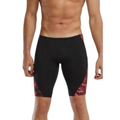 Spodenki treningowe do kolan TYR Waveform 610 - jammery. Czarne kąpielówki męskie TYR, m, bez wzorów, do pływania. Za 239.00 zł.