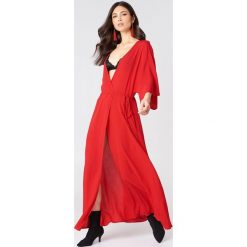 NA-KD Boho Sukienka-płaszcz - Red. Płaszcze damskie marki NA-KD Boho. Za 100.95 zł.