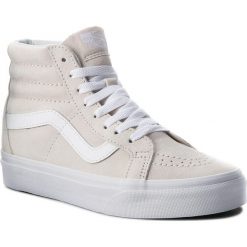 Sneakersy VANS - Sk8-Hi Reissue VN0A2XSBU5L (Pig Suede) Moonbeam/True. Brązowe półbuty damskie Vans, bez wzorów, z gumy, eleganckie, bez obcasa, na płaskiej podeszwie, bez zapięcia. W wyprzedaży za 289.00 zł.