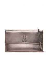 Patrizia Pepe Torebka CB5460/L041-S765 Srebrny. Szare torebki do ręki damskie Patrizia Pepe, bez wzorów, ze skóry, wizytowe, bez dodatków. Za 869.99 zł.