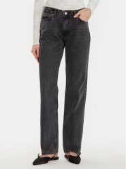 Gina Tricot Jeansy 21489 Czarny Straight Fit. Czarne jeansy damskie Gina Tricot. Za 119.99 zł.