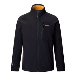 Windbreaker Regatta Moutdale. Czarne kurtki męskie Regatta, na jesień, bez wzorów, sportowe, bez kaptura. Za 308.50 zł.