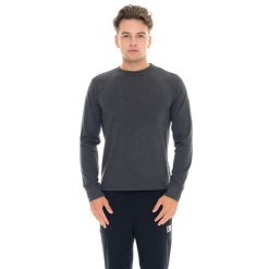 Koszulka z bawełna na co dzień na siłownię. Szare koszulki sportowe męskie LEONE 1947 APPAREL, bez wzorów, z bawełny, bez kołnierzyka, bez ramiączek, na fitness i siłownię. W wyprzedaży za 90.30 zł.