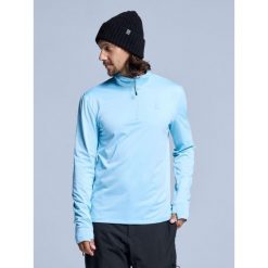 Bluza narciarska - Męska - Arctic 2.0 - Ice Blue. Niebieskie bluzy męskie POEDERBAAS, na zimę, m, bez wzorów, z elastanu, bez kaptura. Za 234.14 zł.