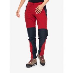 Spodnie softshell damskie Rab Torque Pants. Czerwone spodnie materiałowe damskie RAB, s, bez wzorów, z softshellu, trekkingowe. Za 361.99 zł.