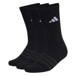 Skarpety Cushioned Sportswear Crew, 3 Pary W Opakowaniu. Białe skarpety damskie Adidas, bez wzorów. Za 59.95 zł.