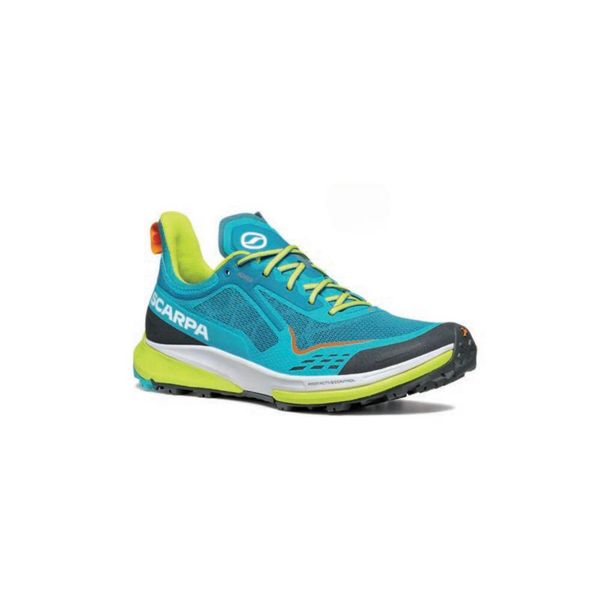 Buty trailowe męskie Scarpa Golden Gate Kima Rt. Niebieskie buty sportowe męskie Scarpa, bez zapięcia. Za 685.99 zł.