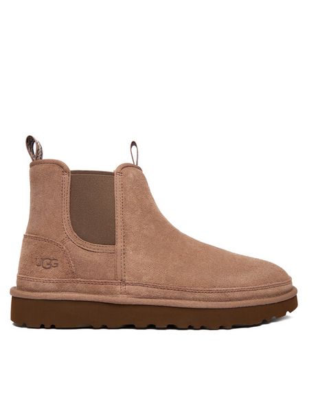 Ugg Śniegowce M Neumel Chelsea 1121644 Beżowy. Brązowe śniegowce i trapery męskie UGG, ze skóry, bez zapięcia. Za 679.99 zł.