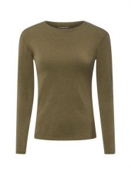 Brookshire koszulka z długim rękawem Kobiety Sztuczne włókno zielony, L. Zielone t-shirty damskie brookshire, l, bez wzorów, z włókna, bez kołnierzyka. Za 149.95 zł.