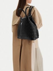 Lasocki Plecak CEO-LSK-L-013-09 Czarny. Czarne plecaki damskie Lasocki, bez wzorów, z materiału. Za 199.99 zł.