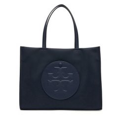 Torebka Tory Burch. Niebieskie torebki do ręki damskie Tory Burch, bez wzorów, klasyczne, bez dodatków. Za 1,229.00 zł.