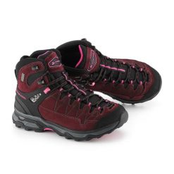Buty turystyczne skórzane damskie Alpine Pro Vete. Czerwone trekkingi damskie Alpine Pro. Za 499.00 zł.