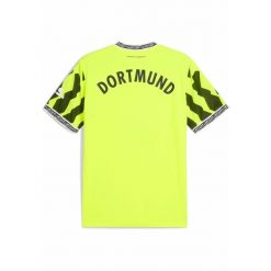 Męska koszulka specjalna Borussia Dortmund PUMA Yellow Alert Black. Czarne koszulki sportowe męskie Puma, m, bez wzorów, bez kołnierzyka, bez ramiączek, do piłki nożnej. W wyprzedaży za 402.75 zł.