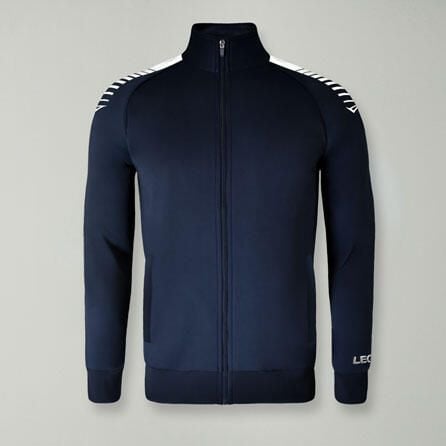 Oversize kurtka sportowa z zamkiem ENERGY. Białe kurtki męskie Legea, xl, bez wzorów, na fitness i siłownię. Za 84.00 zł.