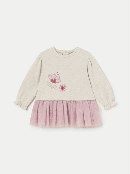 Mayoral Sukienka codzienna 2919 Kolorowy Regular Fit. Sukienki dla dziewczynek Mayoral, bez wzorów, z bawełny, bez ramiączek. Za 99.99 zł.