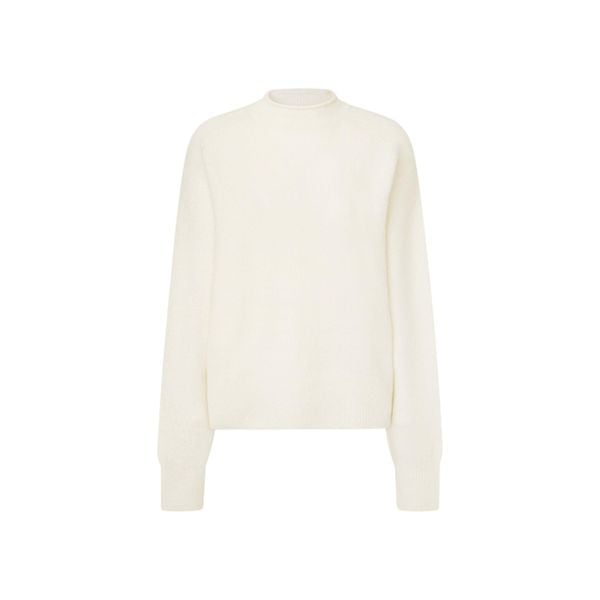Damski sweter z okrągłym dekoltem Pepe Jeans Irma. Białe swetry damskie Pepe Jeans, m, bez wzorów, z jeansu, biznesowe, bez kołnierzyka, bez ramiączek, długie, bez kaptura. Za 343.55 zł.