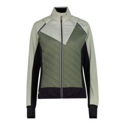 Kurtka hybrydowa damska CMP Lunexa Jacket. Czarne kurtki damskie CMP, s, bez wzorów, z materiału, z kapturem. Za 450.99 zł.
