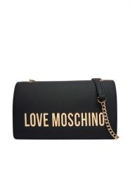 LOVE MOSCHINO Torebka JC4192PP1OKD0000 Czarny. Czarne torebki do ręki damskie Love Moschino, bez wzorów, ze skóry, bez dodatków. Za 939.99 zł.