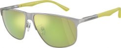 Emporio Armani Męskie okulary przeciwsłoneczne EMPORIO ARMANI model EA2094-30458N (Szkło/Zausznik/Mostek) 60/14/145 mm) NoSize. Okulary przeciwsłoneczne męskie Emporio Armani. Za 447.74 zł.