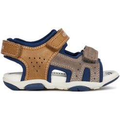 Geox Sandały Chłopięce Agasim, 27, Brązowe. Buty sportowe chłopięce marki Geox. Za 239.00 zł.