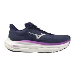 Damskie buty do biegania Mizuno Wave Sky 9 Wos. Białe obuwie sportowe damskie Mizuno, bez wzorów, z gumy, do biegania, mizuno wave. Za 579.99 zł.
