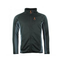 Kurtka polarshell Peak Mountain. Czarne kurtki męskie Peak Mountain, bez wzorów, sportowe, bez kaptura. W wyprzedaży za 217.00 zł.