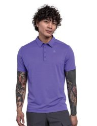 Koszulka polo męska Schöffel Circ Tauron. Fioletowe koszulki polo męskie Schöffel, na lato, l, bez wzorów, z materiału, klasyczne, bez ramiączek. Za 269.99 zł.