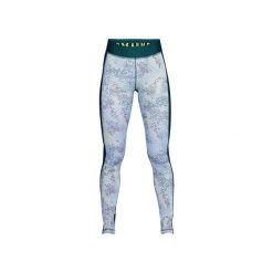 Legginsy Damskie Under Armour HeatGear Printed. Zielone legginsy damskie Under Armour, xs, bez wzorów, z elastanu, na fitness i siłownię. Za 246.45 zł.