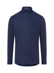 Finshley & Harding Koszula - Easy Care Mężczyźni Modern Fit Bawełna niebieski, 46. Niebieskie koszule męskie Finshley & Harding, m, bez wzorów, z bawełny, biznesowe, bez kołnierzyka, bez ramiączek. Za 199.95 zł.
