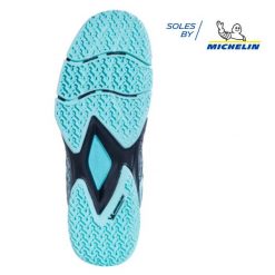 Buty do padla damskie Babolat Sensa. Czarne obuwie sportowe damskie BABOLAT, bez wzorów. W wyprzedaży za 425.10 zł.