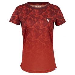 Koszulka damska Tecnifibre X-loop. Brązowe t-shirty damskie TECNIFIBRE, bez wzorów, z włókna, sportowe, bez kołnierzyka. Za 211.00 zł.