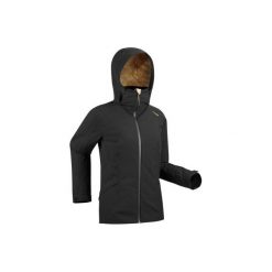 Kurtka narciarska 500 damska. Czarne kurtki damskie WED'ZE, l, bez wzorów, z materiału, bez kaptura, narciarskie, climacool (adidas). Za 349.99 zł.