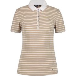 Koszulka Polo Damska Luhta Isovuori. Brązowe koszulki sportowe damskie Luhta, bez wzorów, bez kołnierzyka, bez ramiączek, żeglarskie. Za 279.00 zł.