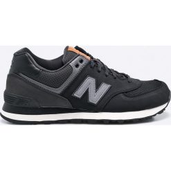 New Balance - Buty ML574GPG. Czarne buty sportowe męskie New Balance, z materiału. W wyprzedaży za 239.90 zł.