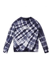 Guess Bluza L3GQ03 KA6R3 Niebieski Regular Fit. Niebieskie bluzy dla chłopców Guess, z aplikacjami, z bawełny, bez ramiączek, bez kaptura. Za 179.99 zł.