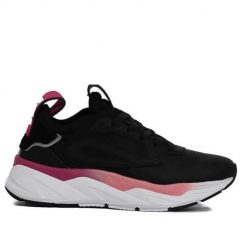 Buty do chodzenia damskie Fila Amore F. Czarne obuwie sportowe damskie Fila, bez wzorów, z kauczuku, trekkingowe. Za 189.00 zł.