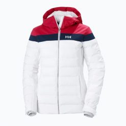 Kurtka Narciarska Helly Hansen W Imperial Puffy Jacket. Białe kurtki damskie Helly Hansen, na zimę, xs, bez wzorów, bez kaptura, narciarskie. W wyprzedaży za 969.00 zł.