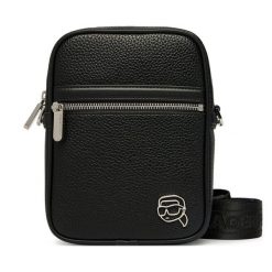 Saszetka KARL LAGERFELD. Czarne saszetki męskie KARL LAGERFELD, młodzieżowe, małe. Za 779.99 zł.