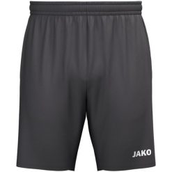 Tkane szorty Jako One. Białe krótkie spodenki sportowe męskie Jako, l, bez wzorów, z materiału, na fitness i siłownię. Za 106.00 zł.