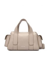 Calvin Klein Torebka LV04F3291G Fioletowy. Fioletowe torebki do ręki damskie Calvin Klein, bez wzorów, ze skóry, bez dodatków. Za 419.99 zł.