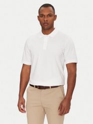 Jack & Jones Polo Jaxon 12268227 Biały Regular Fit. Białe koszulki polo męskie Jack & Jones, m, bez wzorów, z bawełny, bez ramiączek. Za 79.99 zł.