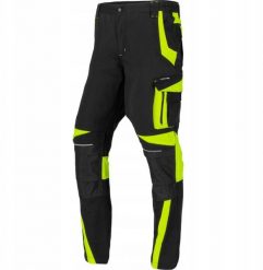 Spodnie czarno-żółte, "xl", ce, lahti. Czarne spodnie sportowe męskie Lahti Pro, m, bez wzorów. Za 120.31 zł.