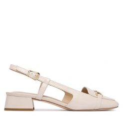 Czółenka Caprice. Czółenka damskie Caprice, bez wzorów, bez obcasa, bez zapięcia. Za 399.99 zł.