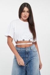 T-shirt damski Ariano PINKO. T-shirty damskie Pinko, m, bez wzorów, bez kołnierzyka. Za 809.00 zł.