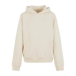 Lekka Bluza Z Kapturem Frotte Dla Dziewczynek. Brązowe bluzy dla dziewczynek Urban Classics, bez wzorów, bez ramiączek, z kapturem. Za 120.99 zł.