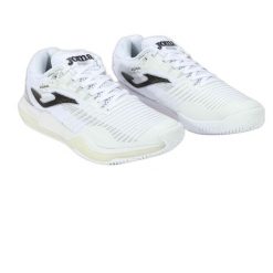 Buty do tenisa męskie Joma Point AC. Białe buty sportowe męskie Joma, z materiału, bez zapięcia, tenisowe. Za 339.99 zł.