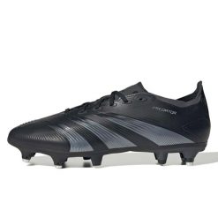Buty Piłkarskie Adidas Sport Predator League Sg Dorosłych. Czarne obuwie sportowe damskie Adidas, bez wzorów, z materiału, do piłki nożnej. Za 299.00 zł.