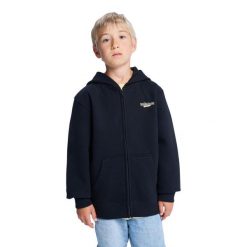 Bluza na zamek dla Chłopcy PLANETARIUM Szary. Czarne bluzy dla chłopców DC Shoes, bez wzorów, z bawełny, bez ramiączek, bez kaptura. Za 239.99 zł.